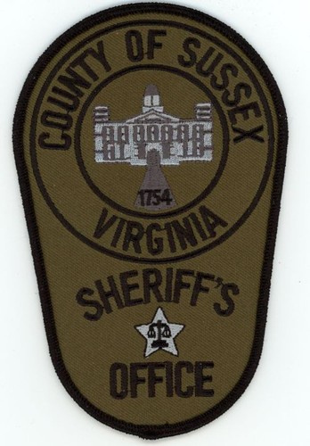 Virginia sussex sheriff - sussex,