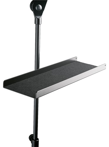 Music stand tray black - music,