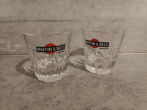 Pair retro martini - martini, rossi