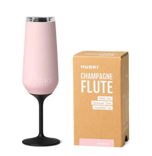 Huski pink champagne - huski, flute