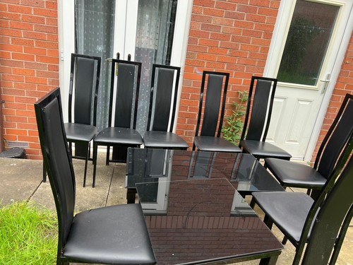 Dinner chairs one coffee - 8,