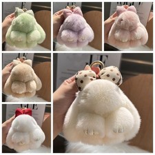 Plush Rabbit Key Ring Bag