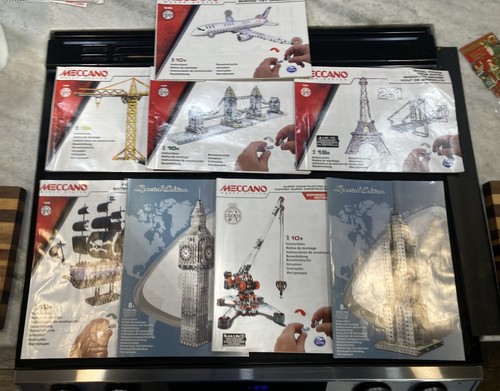 Lot meccano instruction - 8,