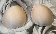 Woman’s CD TV Breast Enhancers Pads  Push Up Chicken Fillets Bra  Inserts UK