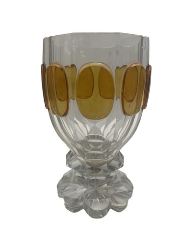 Orange bohemian crystal - bohemian,