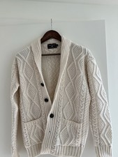 Hand Knit Firsherman Aran