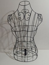 Female Mannequin Black Wrought