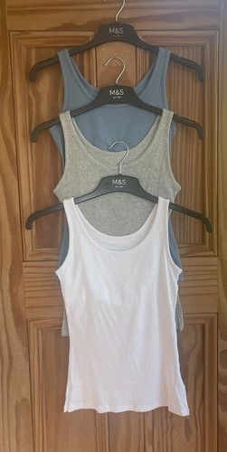 Brand new cotton vest - ex,