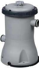 Flowclear 530gal Filter Pump Swimming Pool, Grey