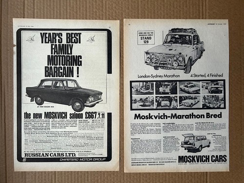 Moskvich saloon - moskvich,