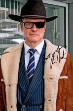 Colin Firth Autographed 12 x 8