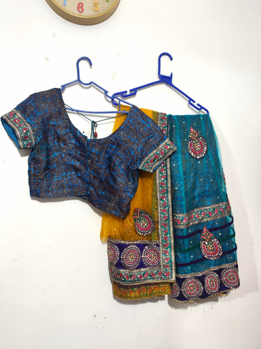 Women net lengha set one - net,