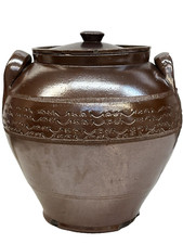 LARGE Antique 1800s Stoneware