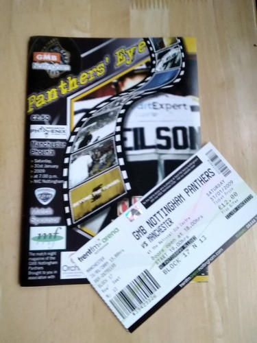 2008 nottingham panthers - 2008/9, v