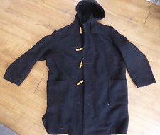 Vintage ARCO Duffle Coat x large, 46" chest 70% wool, Royal Navy