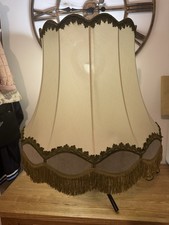 Vintage Large Fabric Lampshade