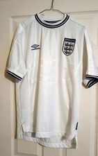 England Umbro Euro 2000 Home Football Shirt - Large 43"