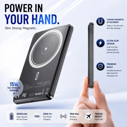 Fast magnetic power bank - fast,