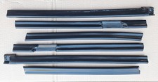 VW Golf MK1 Cabriolet roof seals  155871362D,  Full set of 6 genuine parts