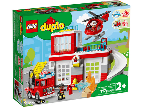 Lego duplo fire station - lego,