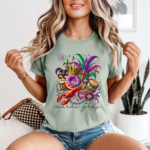 Mardi gras celebration womens - gras,