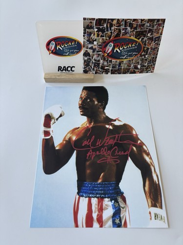 Carl weathers person signed - weathers, in-person