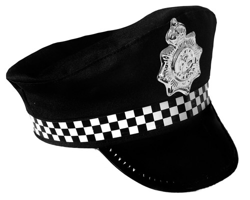 Childs police hat - hat, fancy