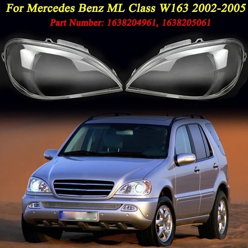 Pair headlight lens - headlight, cover