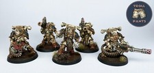 Warhammer 40k - Chaos Havoc Squad Heavy Weapons - Pro Painted