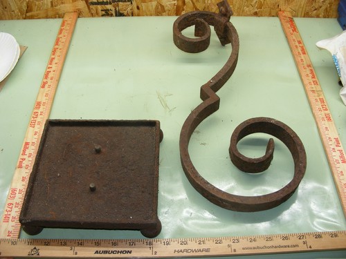 Large antique wrought - antique,