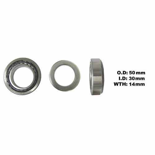 Taper bearing 30x50x14 fits - taper,