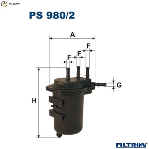 Fuel filter 980 for - ps,