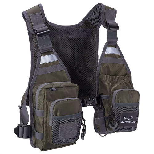 Lightweight fly fishing vest - fly,