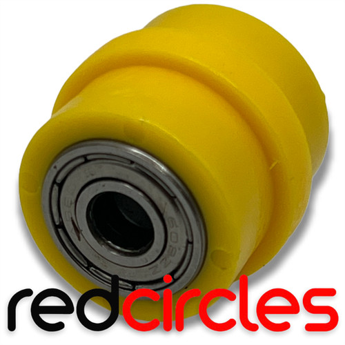 8mm ridged yellow pit dirt - 8mm,