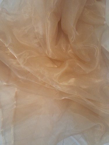 Mtrs sheer organza fabric - mtrs,