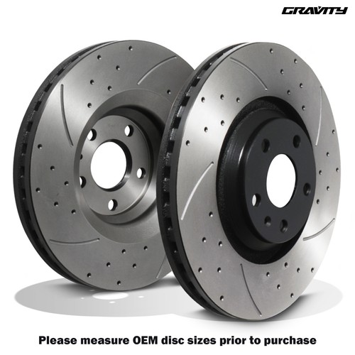 Front vented 340mm brake - 340mm, discs