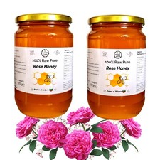 1.94kg Raw ROSE HONEY -infused with the Bulgarian Rose Oil - Unique Taste