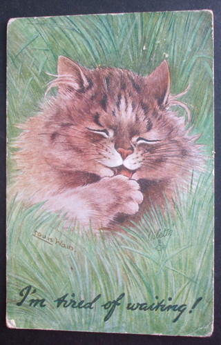 Old louis wain cats comic - old,