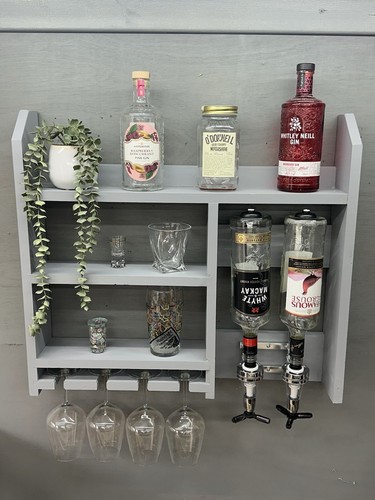 Wall mounted optics shelf