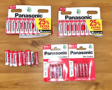 Panasonic AA & AAA Zinc Carbon