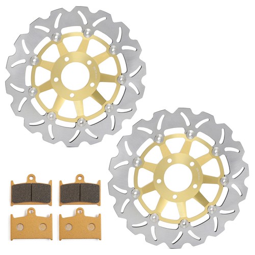 Front brake discs rotors pads - rotors,