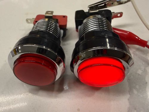 Micro switch led - switch, (2pcs)