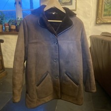 Ladies Brown Sheepskin Coat by