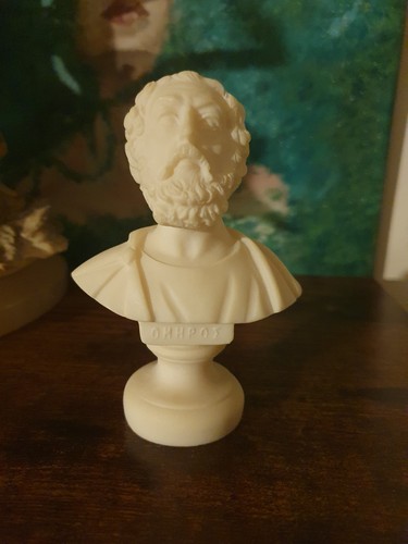 Vintage italian alabaster bust - vintage,