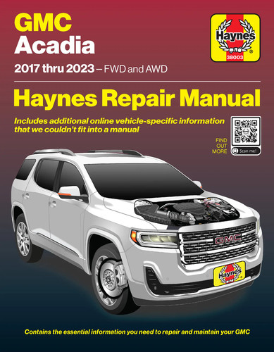 Acadia gmc manual service - acadia,