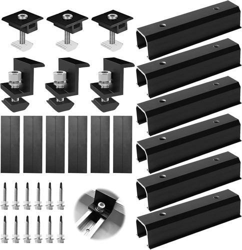 Solar panel mounting - mounting, brackets