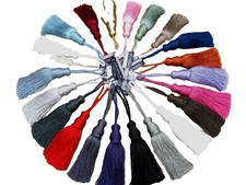 Delta key tassel 12cm aprox  Trim fabric decoration sewing decor material Tassle