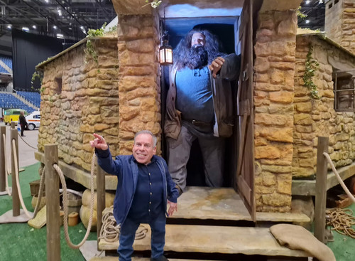 Life sized hagrid - hagrid’s, hut