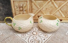 Vintage Belleek Porcelain Milk