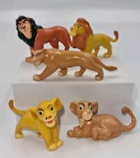 Lion King Vintage 1990s Disney Figures Bundle X5 Figurines 1"-2" Macau